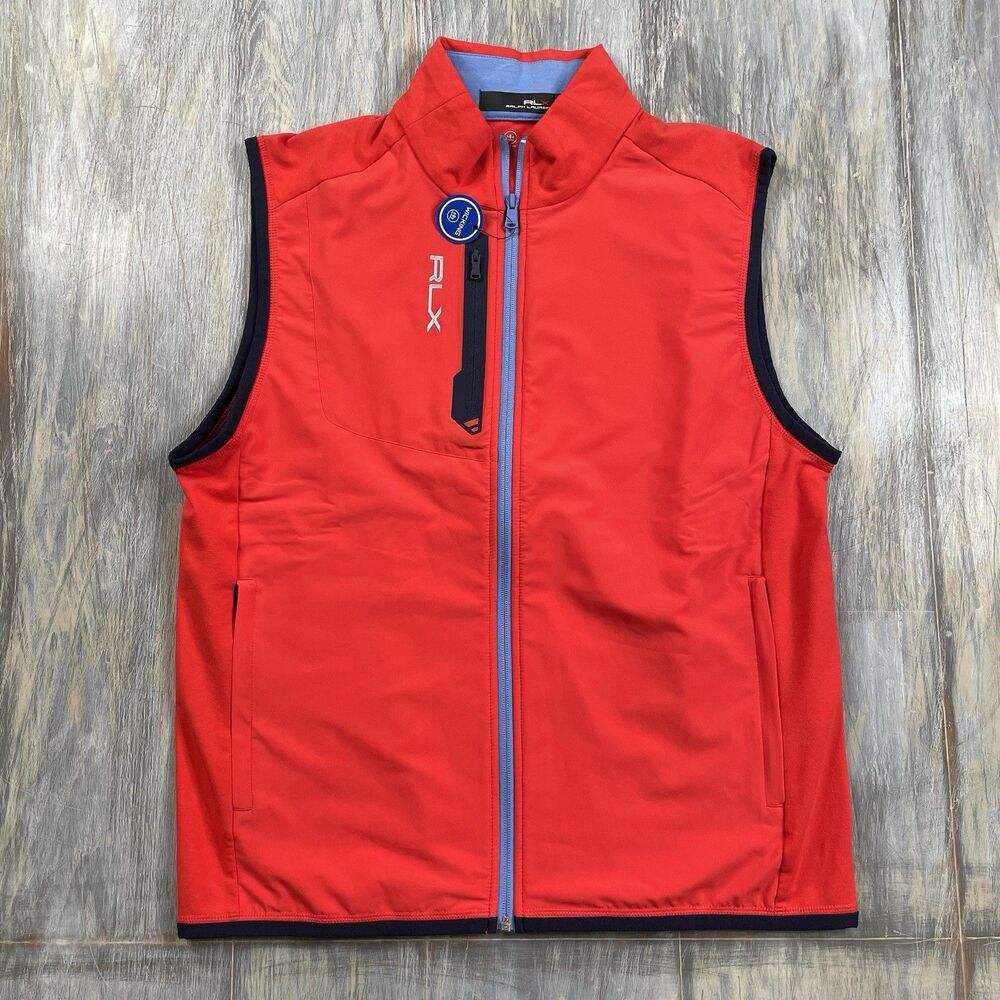 Ralph Lauren RLX Full Zip Performance Golf Vest